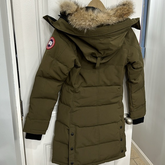 Canada Goose Shelburne Parka Military Green 3802L-49 Size 2XS - Picture 11 of 12